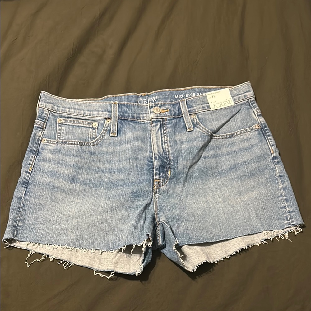 J. Crew Light Blue Denim Jean Shorts